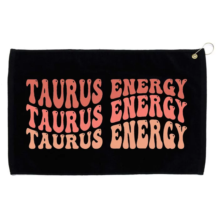 Taurus Energy Grommeted Golf Towel