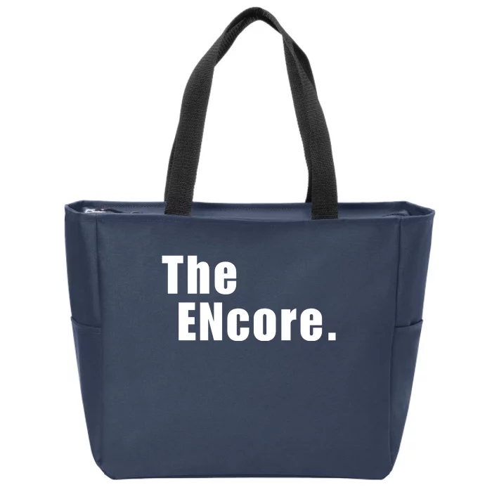 The Encore. Zip Tote Bag