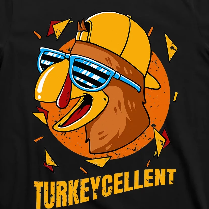 Turkey Excellent Thanksgiving Day T-Shirt