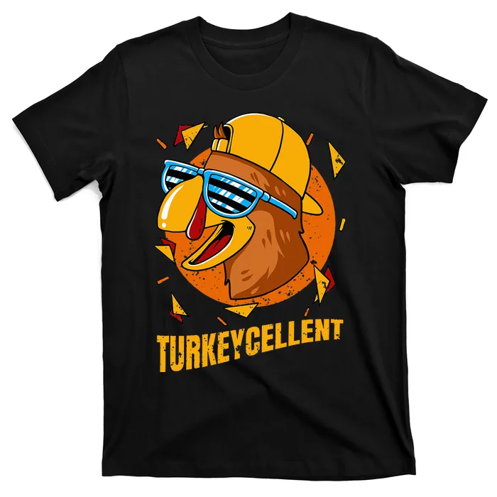 Turkey Excellent Thanksgiving Day T-Shirt