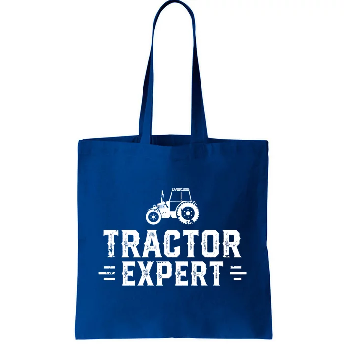 Tractor Expert Tractor Driver Farmer Tractor Gift Tote Bag