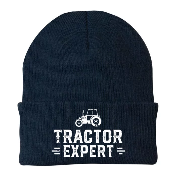 Tractor Expert Tractor Driver Farmer Tractor Gift Knit Cap Winter Beanie