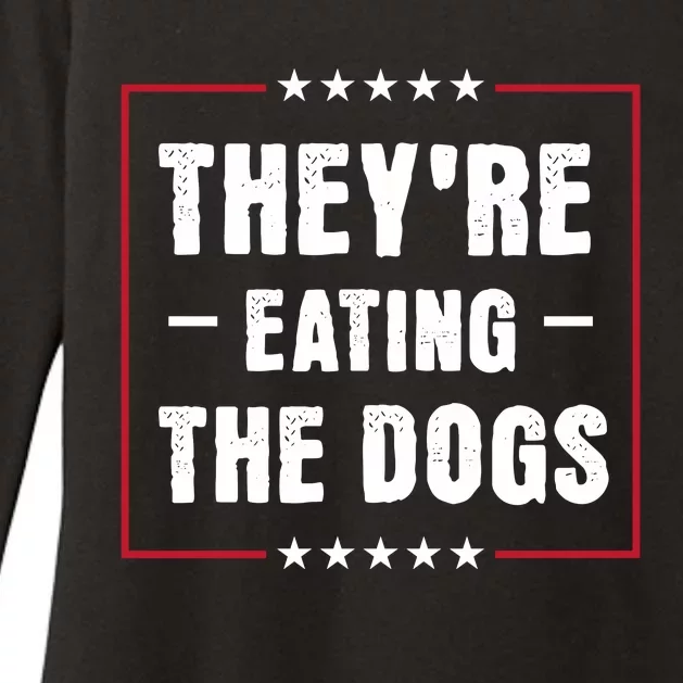 Theyre Eating The Dogs Womens CVC Long Sleeve Shirt