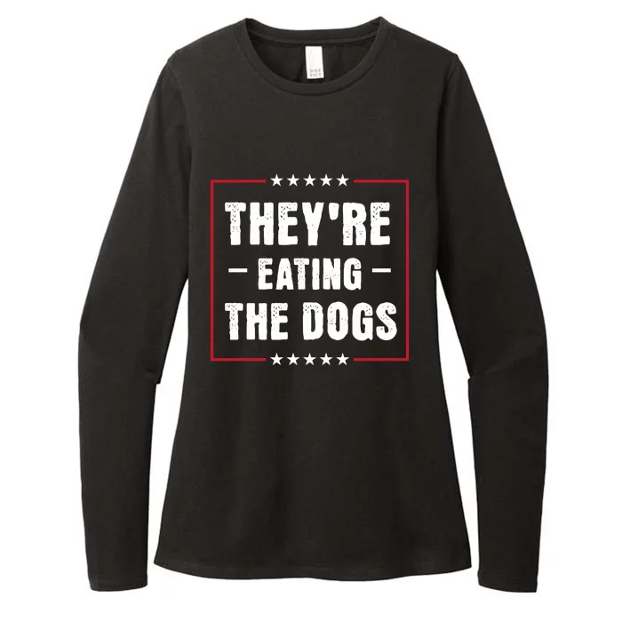 Theyre Eating The Dogs Womens CVC Long Sleeve Shirt