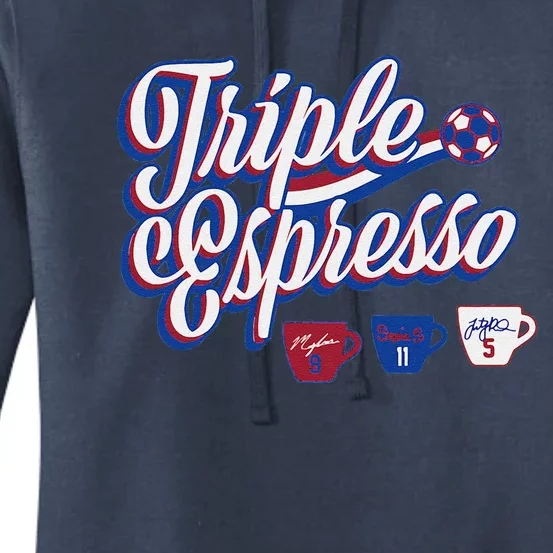 Triple Espresso Women's Pullover Hoodie