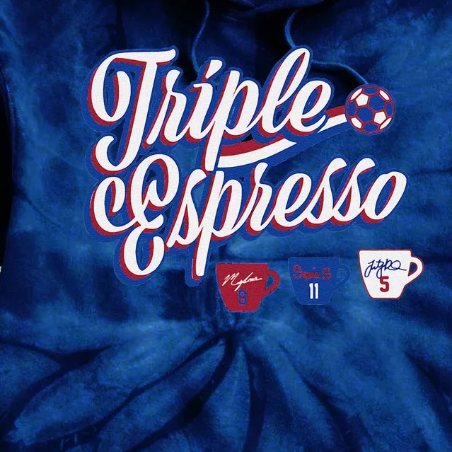 Triple Espresso Tie Dye Hoodie