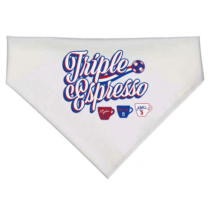 Triple Espresso USA-Made Doggie Bandana