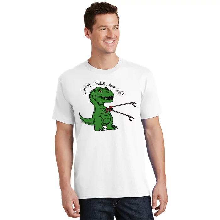 TRex Evolved T Rex With Grabbers T-Shirt | TeeShirtPalace