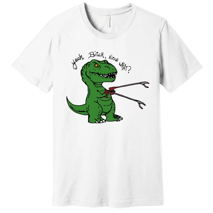 TRex Evolved T Rex With Grabbers Premium T-Shirt