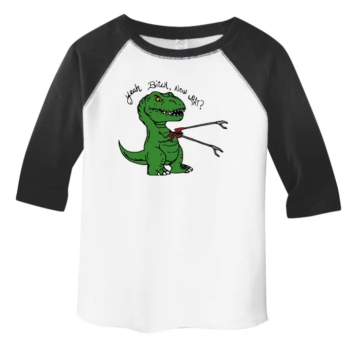 TRex Evolved T Rex With Grabbers Toddler Fine Jersey T-Shirt