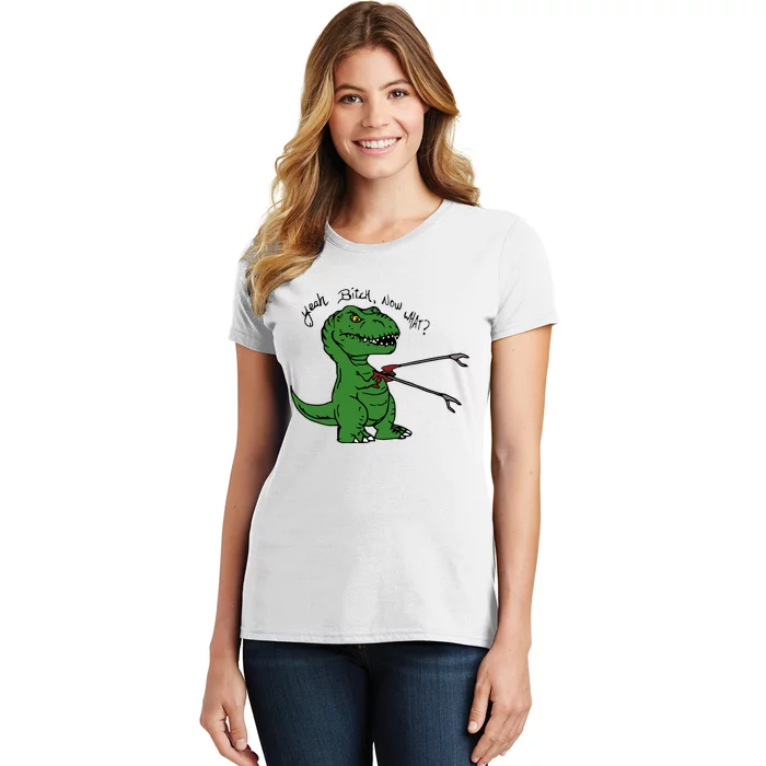 TRex Evolved T Rex With Grabbers Women's T-Shirt