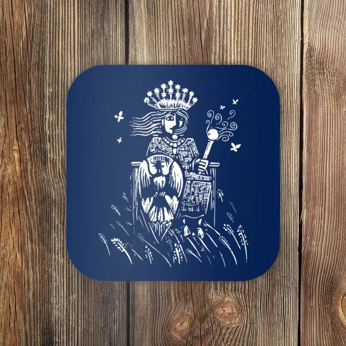 The Empress Tarot Card Iii Coaster