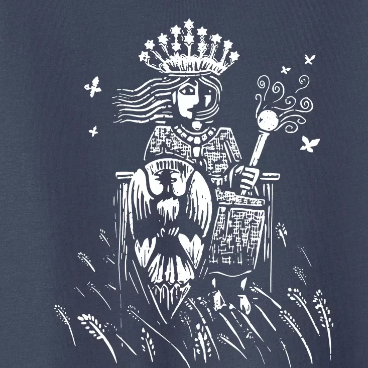 The Empress Tarot Card Iii Toddler T-Shirt