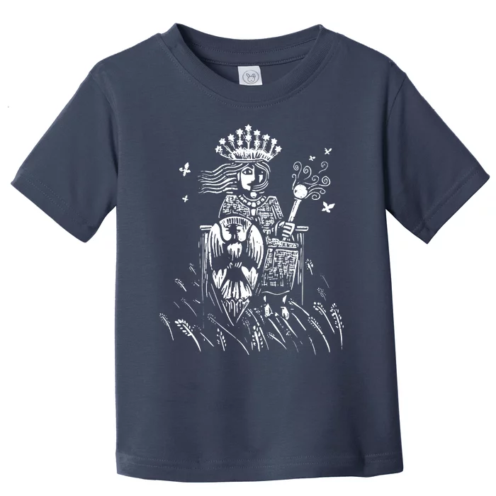 The Empress Tarot Card Iii Toddler T-Shirt