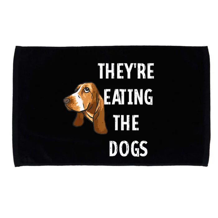 TheyRe Eating The Dogs America Election Trump 2024 Microfiber Hand Towel