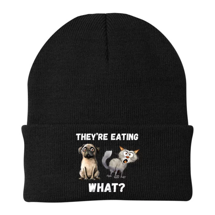 They’Re Eating The Dogs They’Re Eating The Cats The Pets Knit Cap Winter Beanie