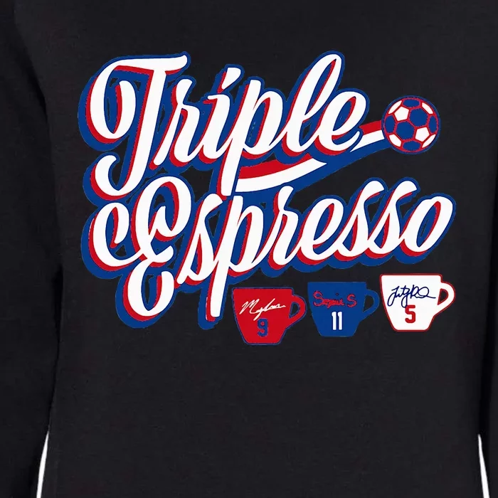 Triple Espresso Womens California Wash Sweatshirt