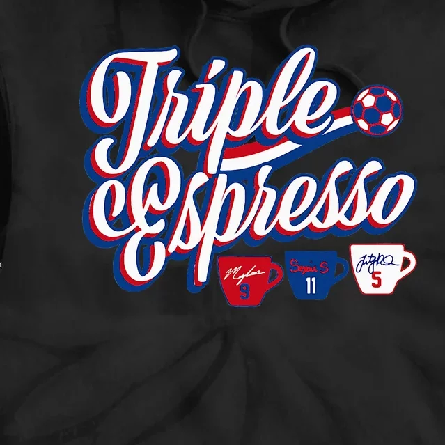 Triple Espresso Tie Dye Hoodie