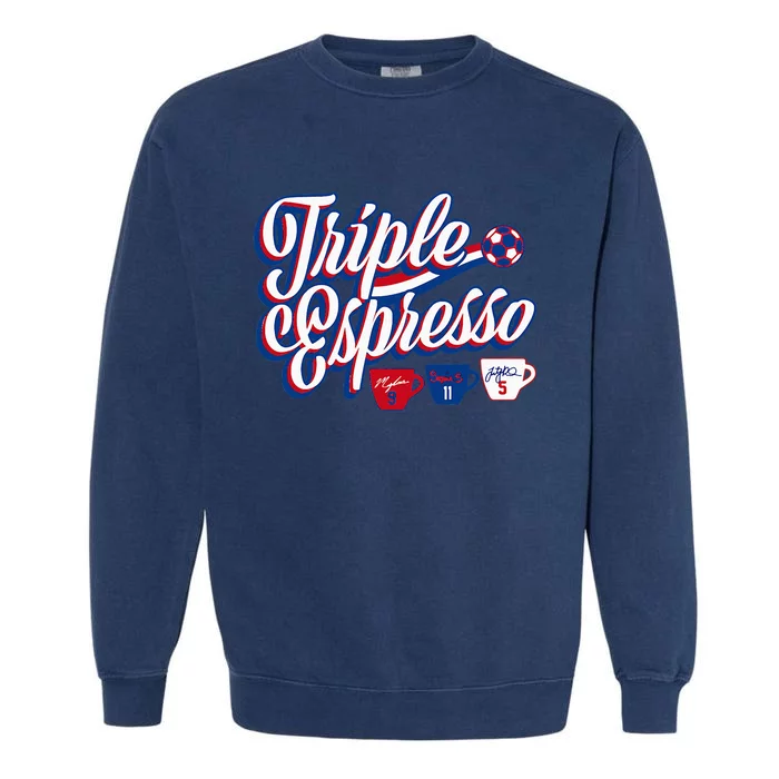 Triple Espresso Garment-Dyed Sweatshirt