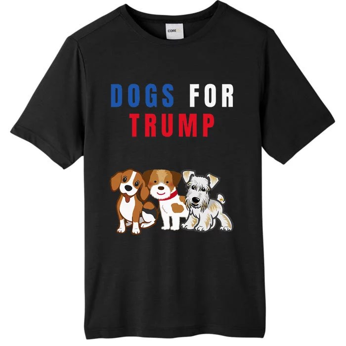 TheyRe Eating The Dogs Funny Trump Harris Election Debate ChromaSoft Performance T-Shirt