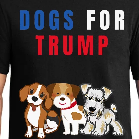 TheyRe Eating The Dogs Funny Trump Harris Election Debate Pajama Set