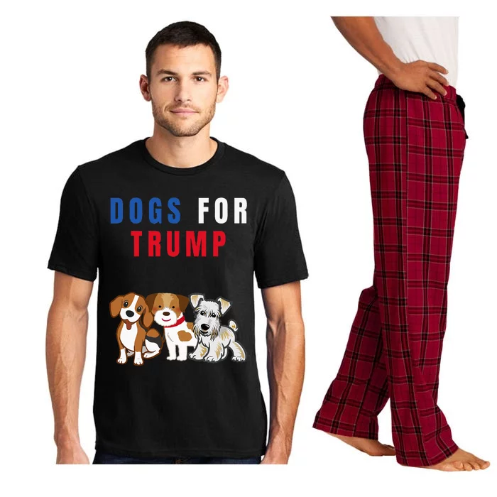 TheyRe Eating The Dogs Funny Trump Harris Election Debate Pajama Set