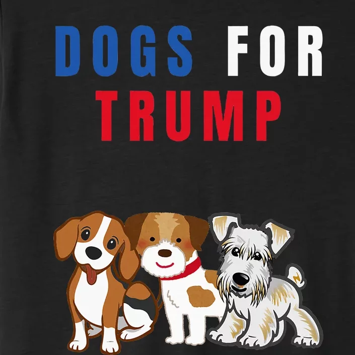 TheyRe Eating The Dogs Funny Trump Harris Election Debate ChromaSoft Performance T-Shirt