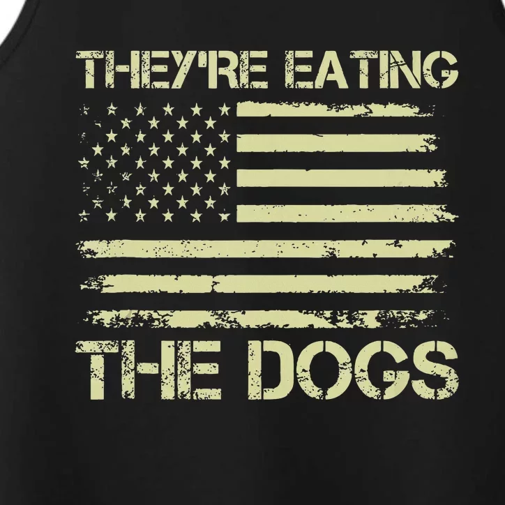 TheyRe Eating The Dogs Funny Election Voting 2024 Election Performance Tank