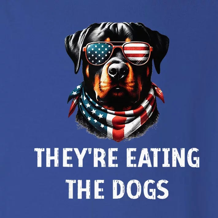 TheyRe Eating The Dogs Usa Flag Election Trump 2024 Toddler Long Sleeve Shirt