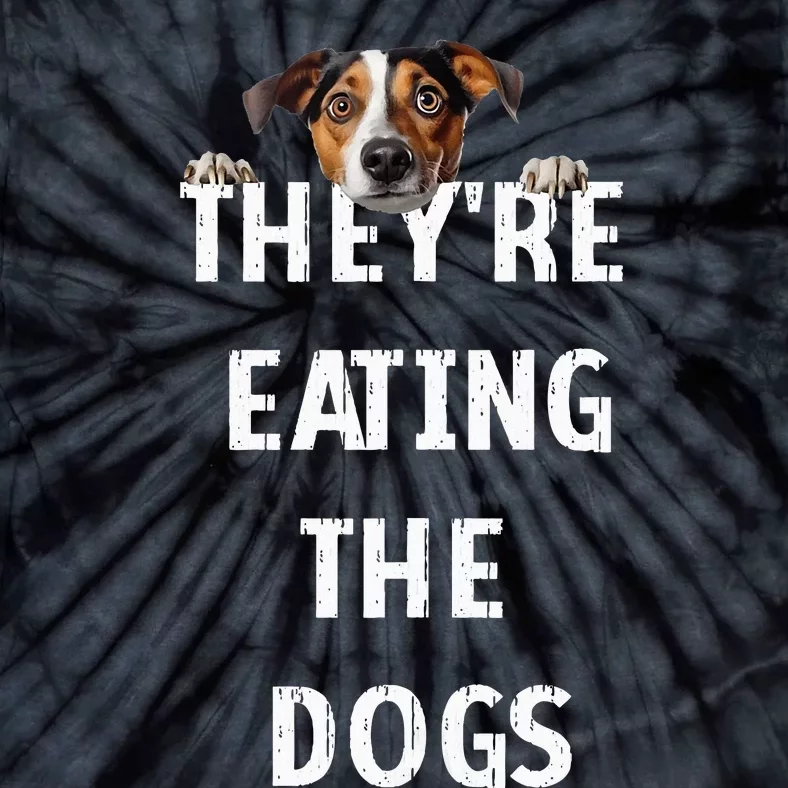 TheyRe Eating The Dogs Usa Vote Trump 2024 Harris Tie-Dye T-Shirt