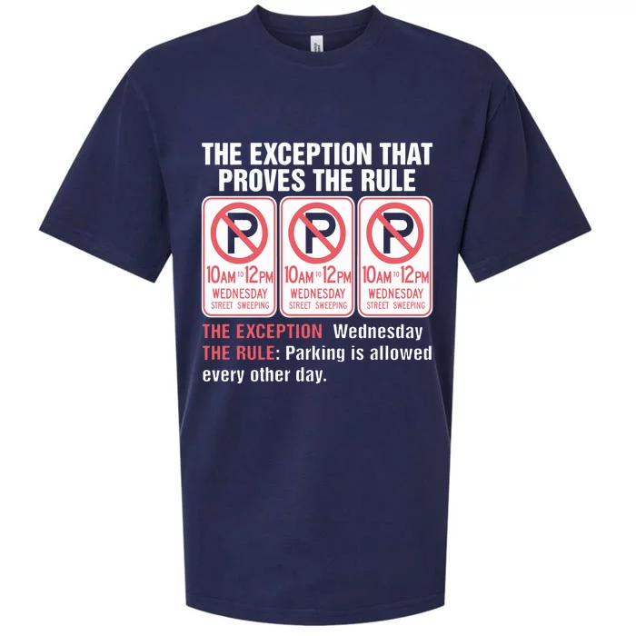 The Exception That Proves The Rule Sueded Cloud Jersey T-Shirt