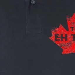 The EH Team Canada Funny Canadian Softstyle Adult Sport Polo