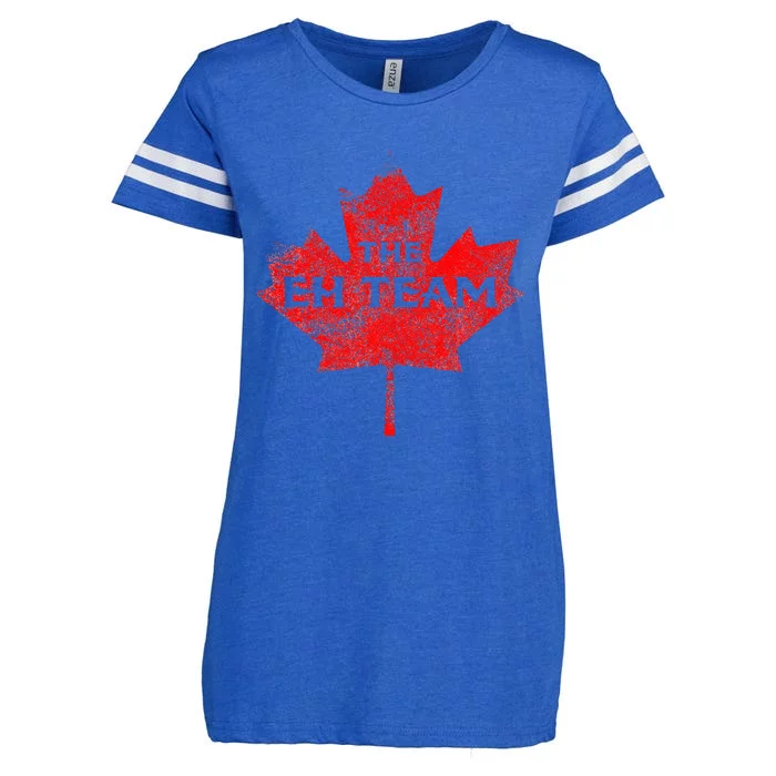 The EH Team Canada Funny Canadian Enza Ladies Jersey Football T-Shirt