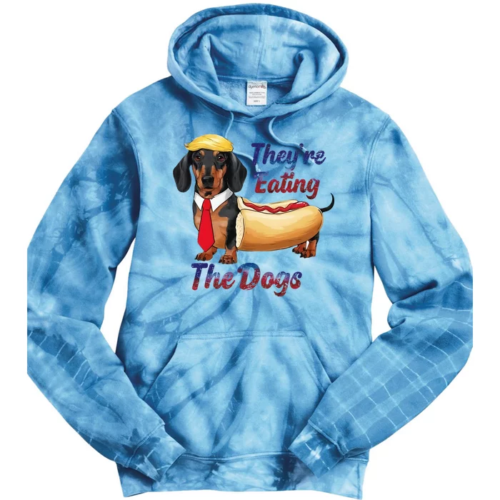 They’Re Eating The Dogs 2024 Tie Dye Hoodie