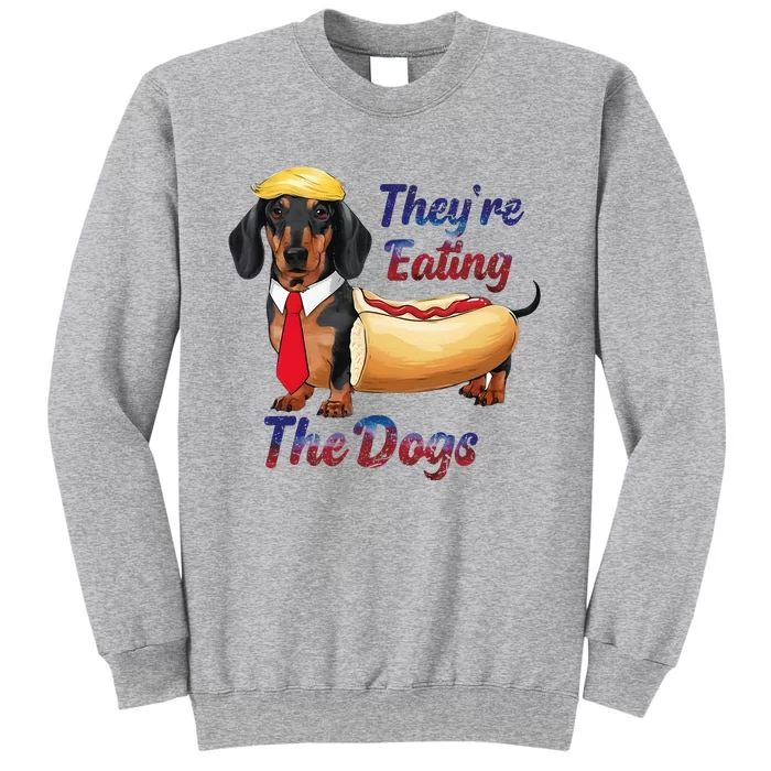 They’Re Eating The Dogs 2024 Tall Sweatshirt