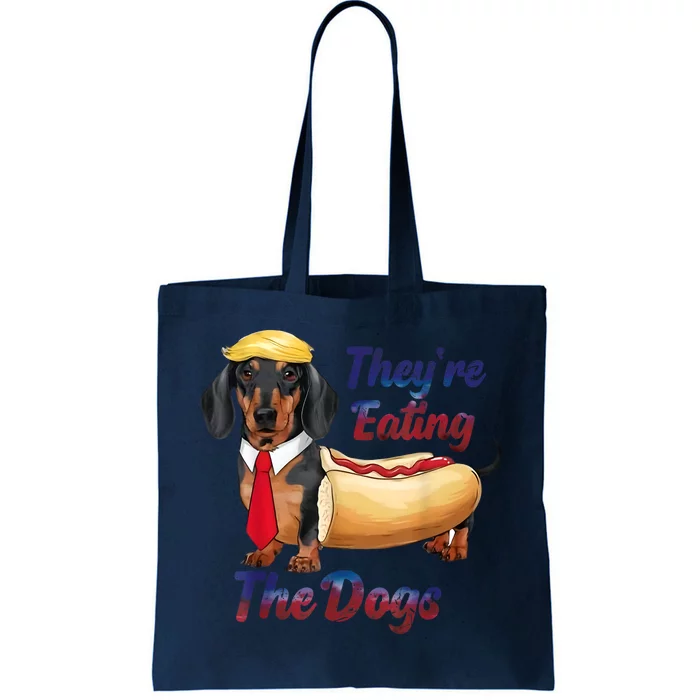 They’Re Eating The Dogs 2024 Retro Funny Tote Bag