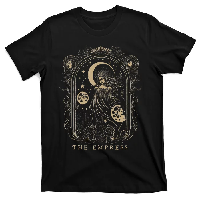 The Empress Tarot Card Goth Emo Occult T-Shirt