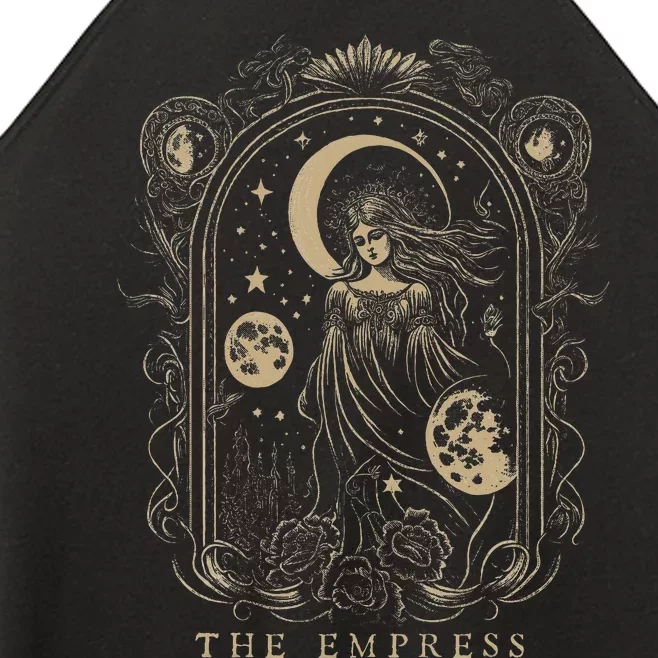 The Empress Tarot Card Goth Emo Occult Women’s Perfect Tri Rocker Tank