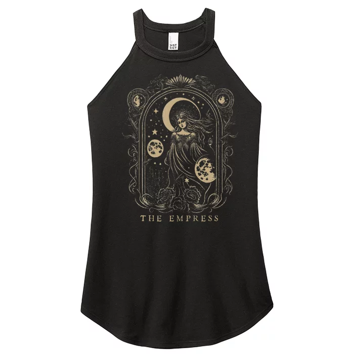 The Empress Tarot Card Goth Emo Occult Women’s Perfect Tri Rocker Tank