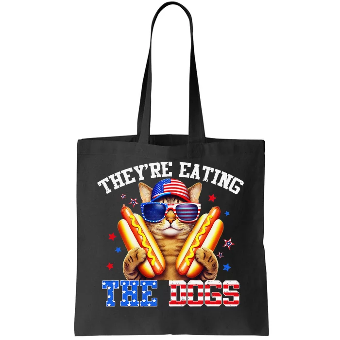 They’Re Eating The Dogs And Cats Kamala Trump Debate 2024 Gift Tote Bag