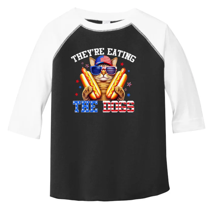 They’Re Eating The Dogs And Cats Kamala Trump Debate 2024 Gift Toddler Fine Jersey T-Shirt