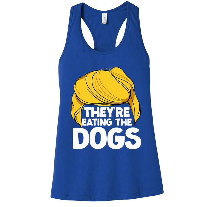 TheyRe Eating The Dogs November 5 2024 Women's Racerback Tank