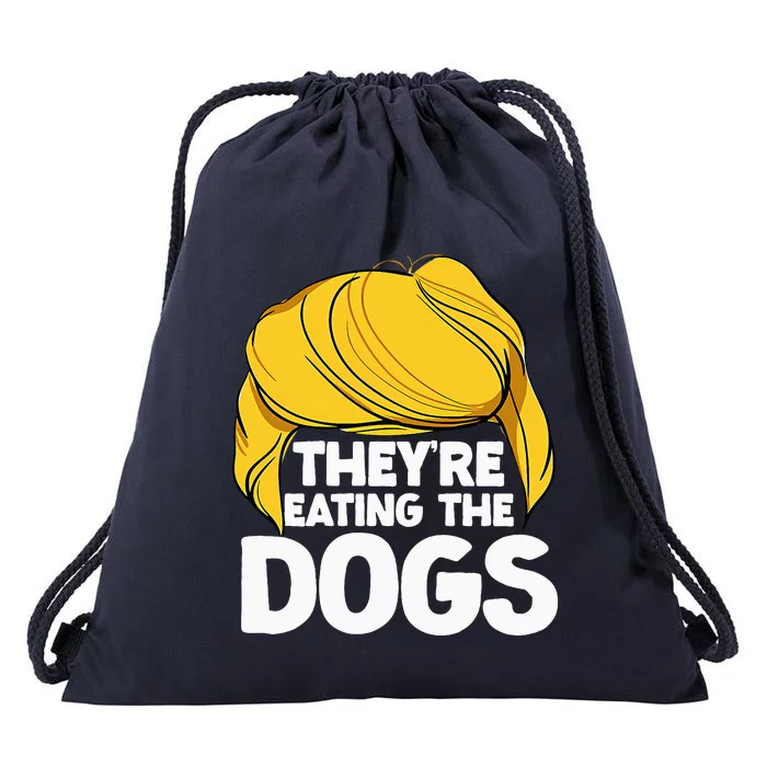 TheyRe Eating The Dogs November 5 2024 Drawstring Bag