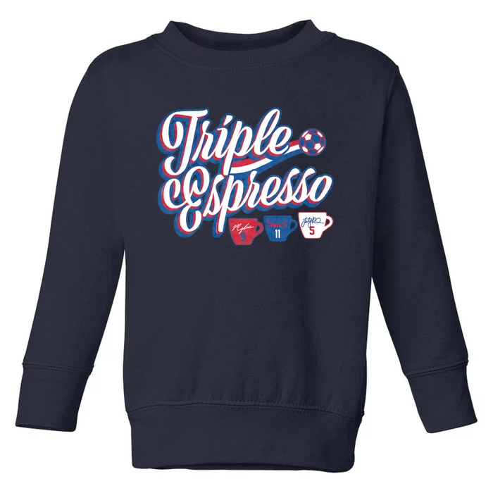 Triple Espresso Toddler Sweatshirt