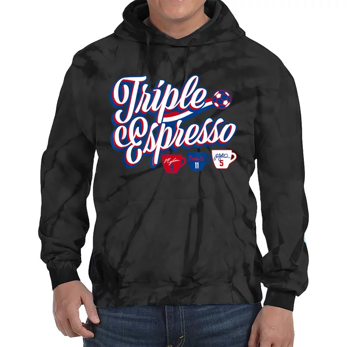 Triple Espresso Tie Dye Hoodie