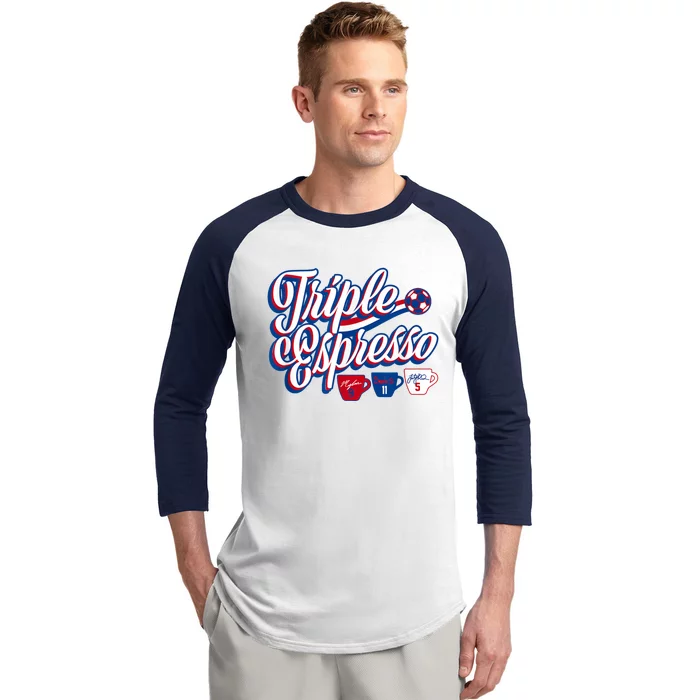 Triple Espresso Baseball Sleeve Shirt