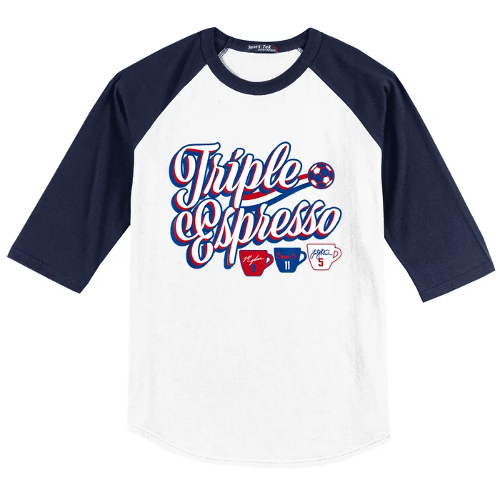 Triple Espresso Baseball Sleeve Shirt