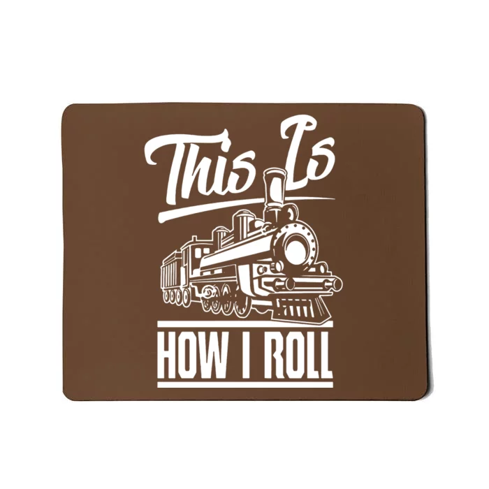 Train Engineer Mousepad