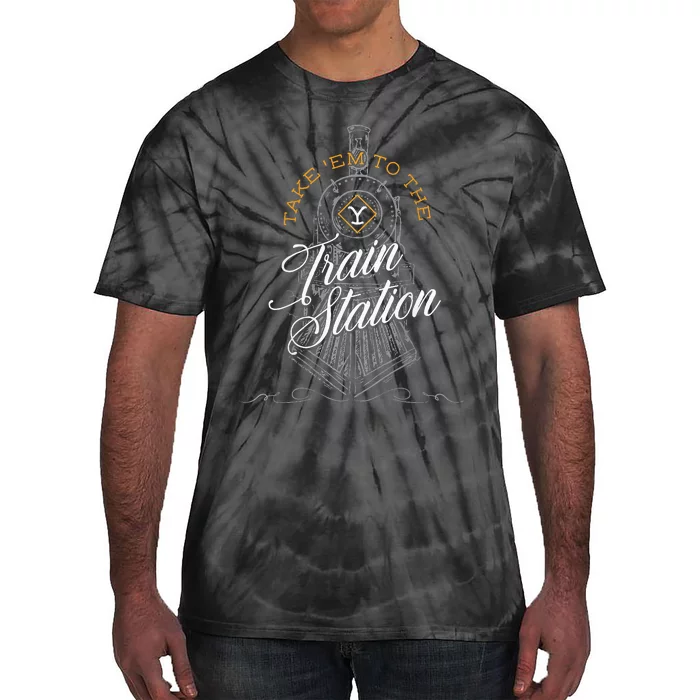 Take Em To The Train Station Tie-Dye T-Shirt