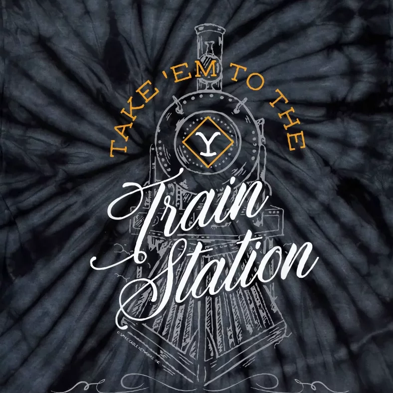 Take Em To The Train Station Tie-Dye T-Shirt